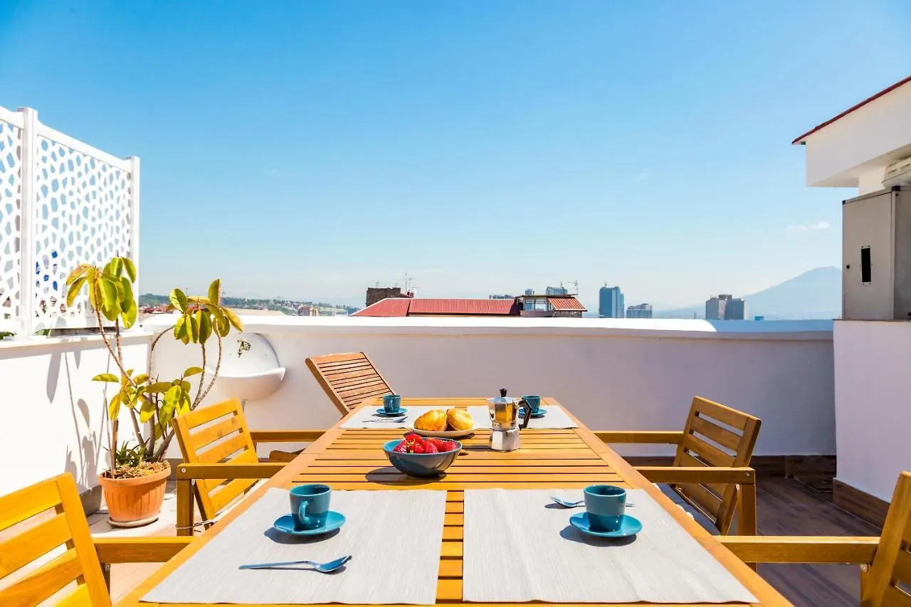 Viewsuvio Terrace At Historical Center By Napoliapartments Italy
